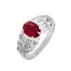18KW Ruby Diamond Ring