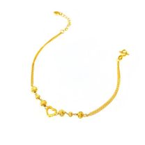 24K 千足金手鏈 (5G金）