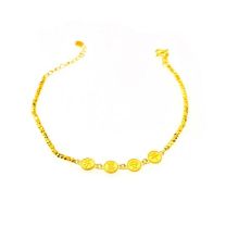 24K 千足金手鏈 (5G金）