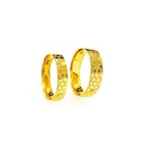 24K千足金對裝戒指  (5G金）