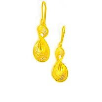 24K Gold Earring