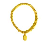 24K千足金手鏈 (古法金)