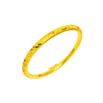 24K Gold Bangle