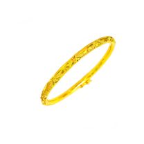 24K Gold Bangle
