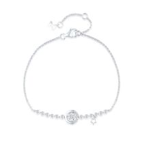 18K白金鑽石手鏈