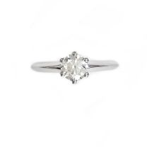 PT950 白金鑽石戒指