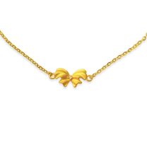 24K千足金鑽石套裝手鏈 (5G金鑽）