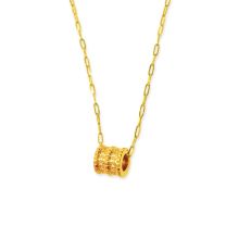 24K千足金鑽石套裝項鏈 (5G金鑽）