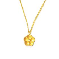 24K千足金鑽石套裝項鏈 (5G金鑽）