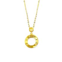 18K黄金鑽石項鏈