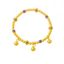 24K千足金手鏈 (古法金)