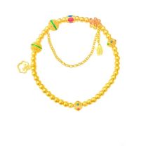 24K千足金手鏈 (古法金)