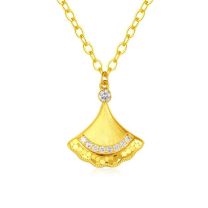 24K Gold Necklace (5G Gold Diamond )