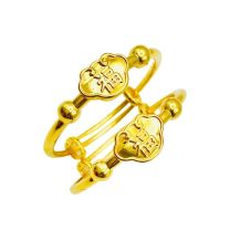 24K Gold Baby Bangle (5G Gold)