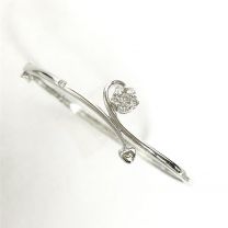 18KW Diamond Bangle