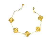 24K 千足金手鏈 (5G金）