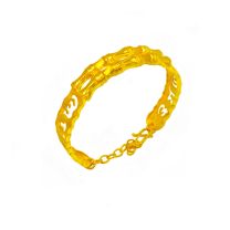 24K千足金對裝手鐲