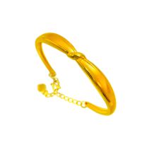 24K千足金手鐲(3D硬金)