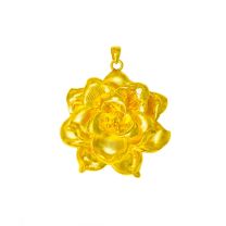 24K千足金吊墜(3D硬金)