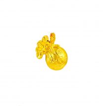 24K Gold Pendant (3D Gold)