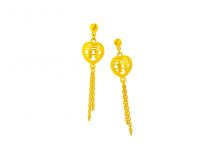 24K Gold Earring