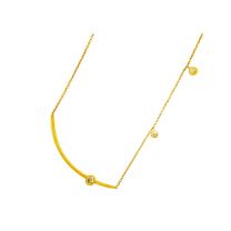 18K Y Diamond Necklace