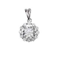 18KW Diamond Pendant