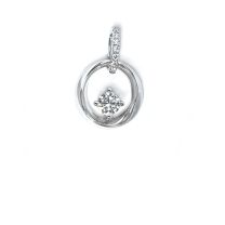 18KW Diamond Pendant