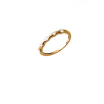 18K黃金鑽石戒指