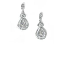 18KW Diamond Earring