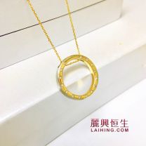 18K玫瑰金鑽石戒指