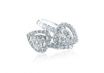 18K白金鑽石戒指