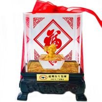 24K千足金龍擺件