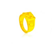 24K  Gold BB Ring