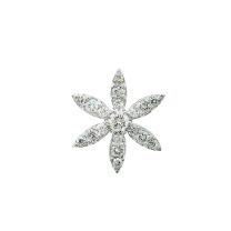 18K白金鑽石吊墜