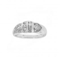 14K W Diamond Ring