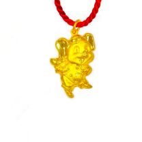 24K千足金吊墜