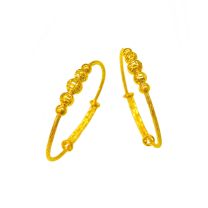 24k千足金B B手镯