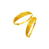 24k千足金B B手镯