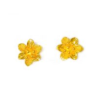 24K Gold Earring