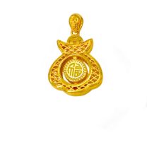 24K Gold Pendant