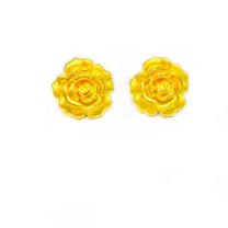24K Gold Earring (3D Gold)