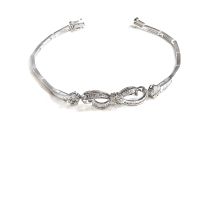 18K W Diamond Bracelet