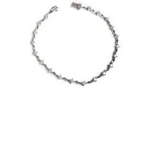 18K W Diamond Bracelet