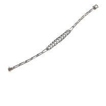 18K W Diamond Bracelet