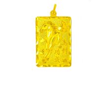 24K Gold Pendant