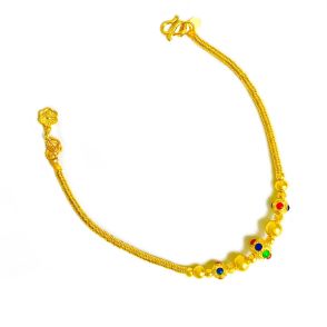 24K千足金手鏈 (古法金)