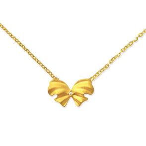 24K千足金鑽石套裝項鏈 (5G金鑽）