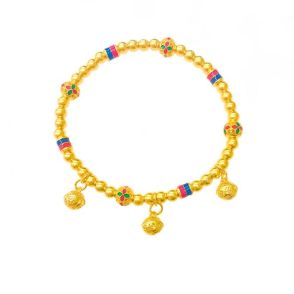 24K千足金手鏈 (古法金)