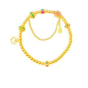 24K千足金手鏈 (古法金)